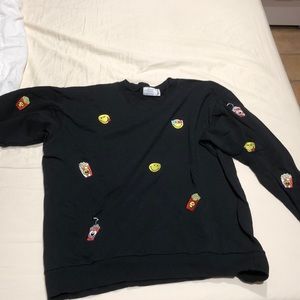 emoji crewneck